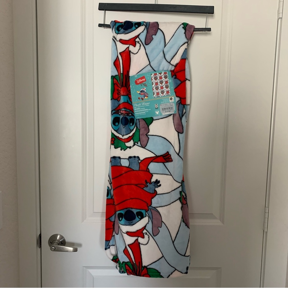 Disney Stitch Holiday Blanket